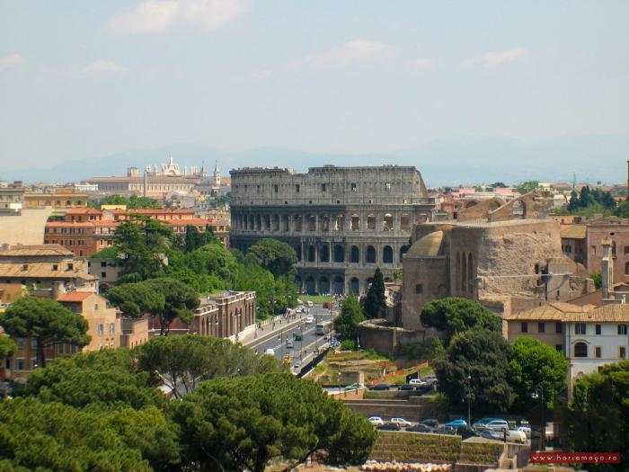 Roma - panorama Colosseum