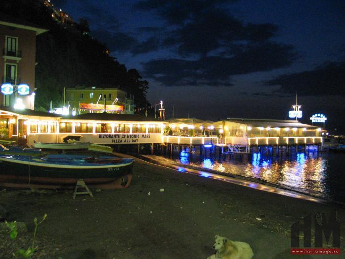 Sorrento - portul noaptea