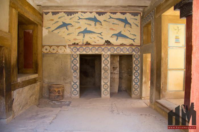 Creta, Cnossos - mozaic delfini.jpg