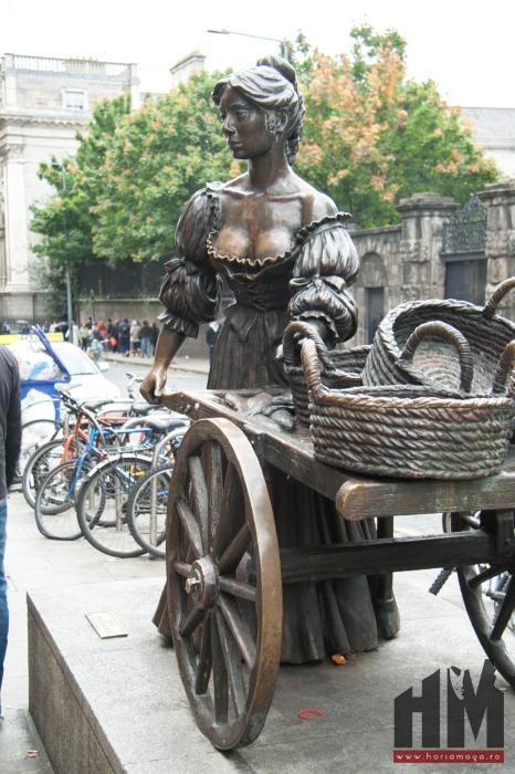 Dublin, statuia lui Molly Malone