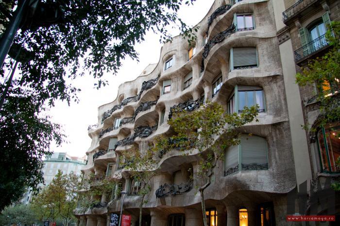 Barcelona, casa La Pedrera
