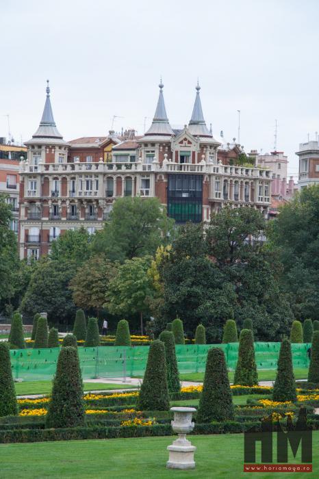 Madrid - panorama din parc