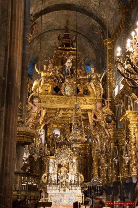 Santiago de Compostela - catedrala - interior