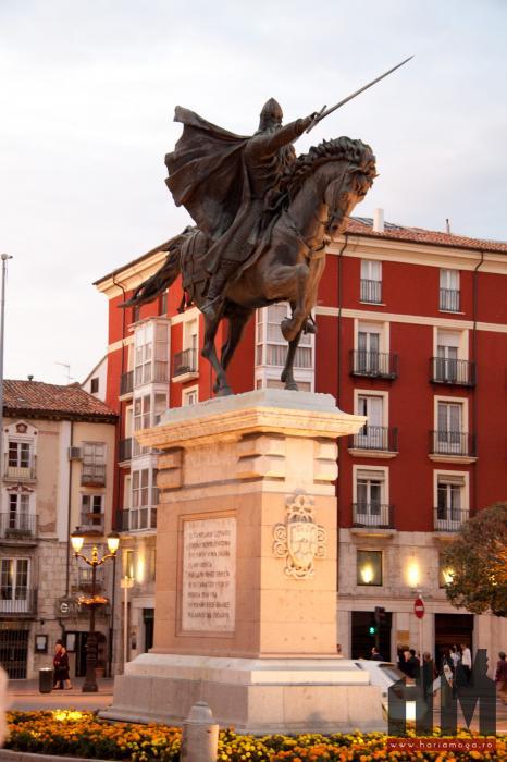 Burgos - statuia El Cid