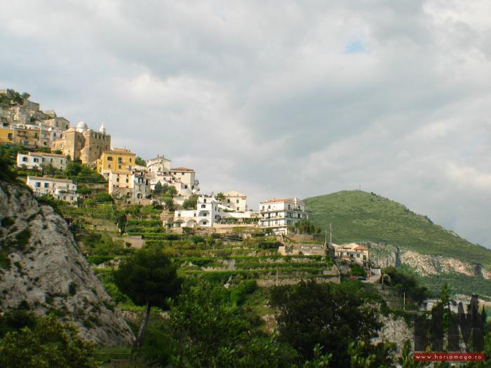 Coasta Amalfitana -panorama