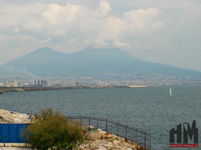 Napoli -  panorama Vezuviu