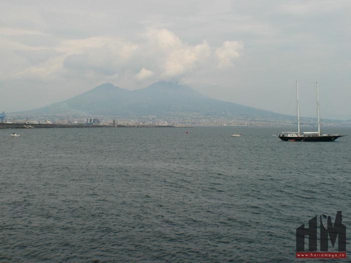 Napoli -  panorama Vezuviu