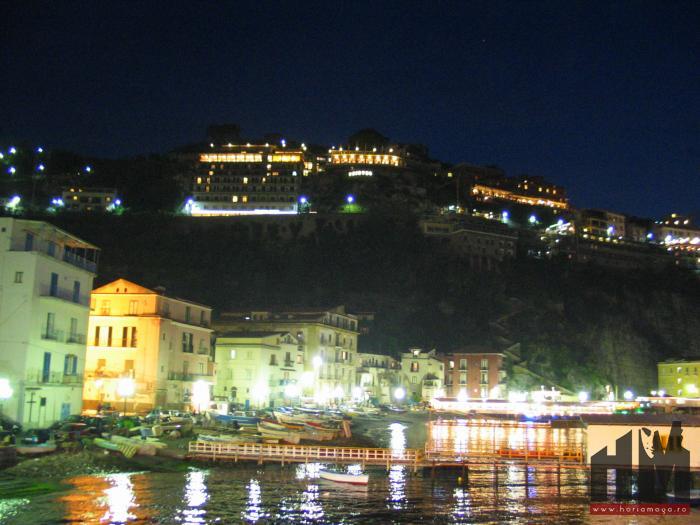 Sorrento - portul noaptea