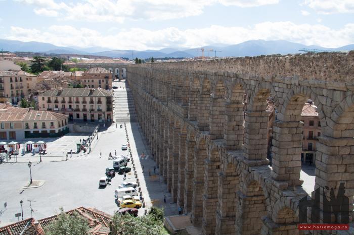 Segovia - apeductul - panorama