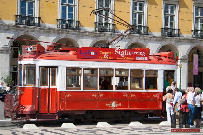 Lisabona - tramvai pt turisti