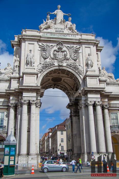 Lisabona -  Arco da Rua Augusta