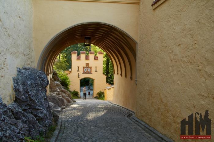 Castelul Hohenschwangau - poarta de acces