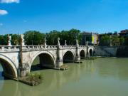 Roma - Podul Sant'Angelo peste Tibru