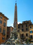 Roma -Obelisc din Piazza della Rotonda