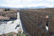 Segovia - apeductul - panorama
