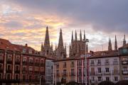 Burgos - panorama apus