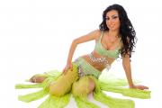 Rochita bellydance verde