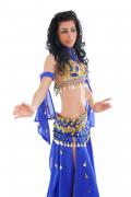 Rochita bellydance albastra