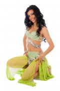 Rochita bellydance verde