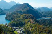 Castelul Hohenschwangau - panorama